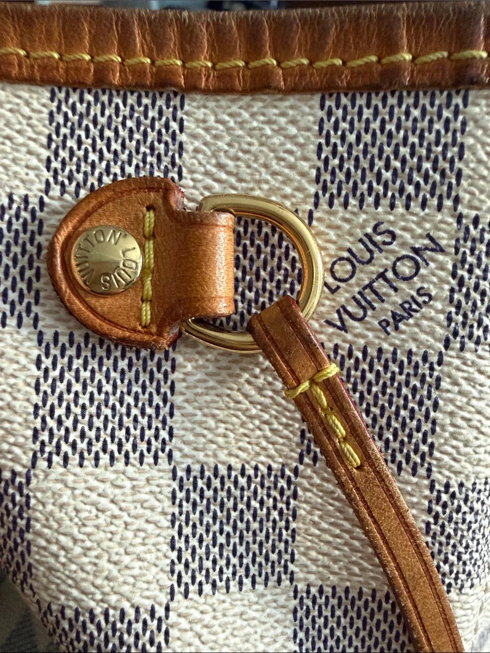 Authentic Louis Vuitton Damier Azur Neverfull PM